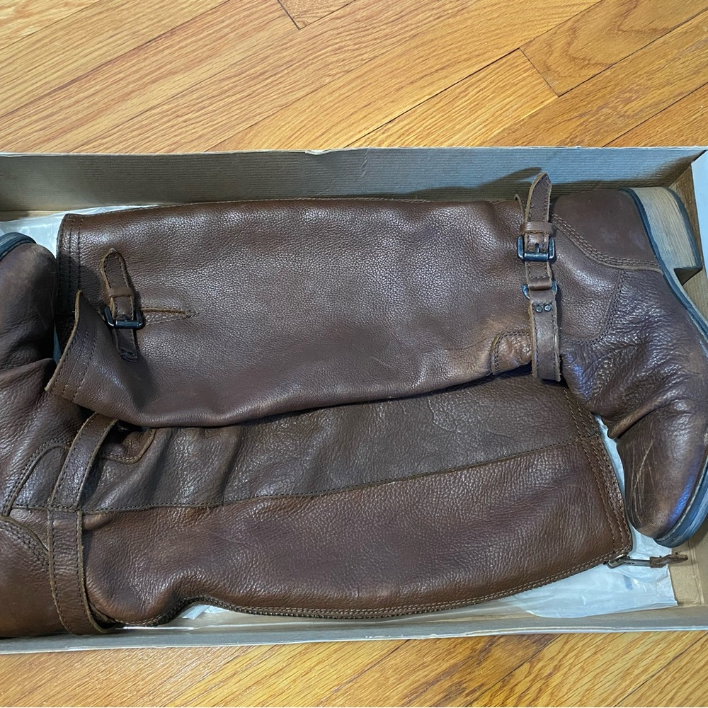 Steve Madden Brown Leather Boots